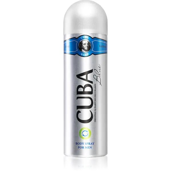 Cuba Cuba Blue дезодорант и спрей за тяло за мъже 200 мл.