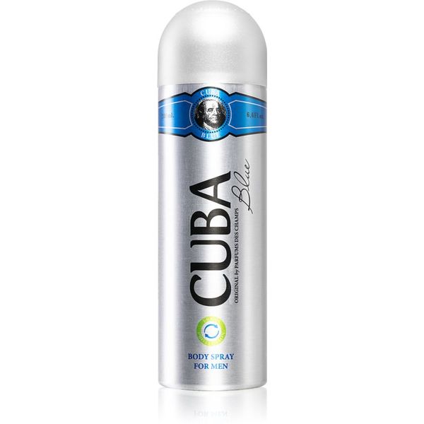 Cuba Cuba Blue дезодорант и спрей за тяло за мъже 200 мл.