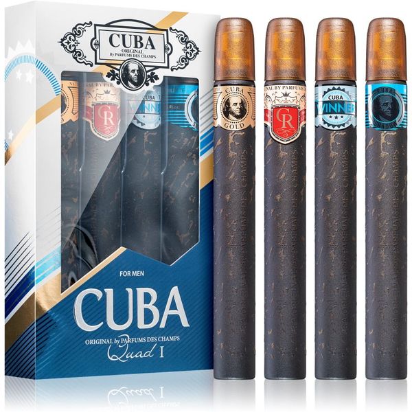 Cuba Cuba Quad For Men подаръчен комплект за мъже