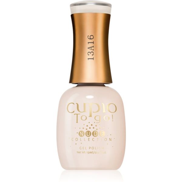 Cupio Cupio To Go! Nude гел лак за нокти с използване на UV/LED лампа цвят Aether Nude 15 мл.