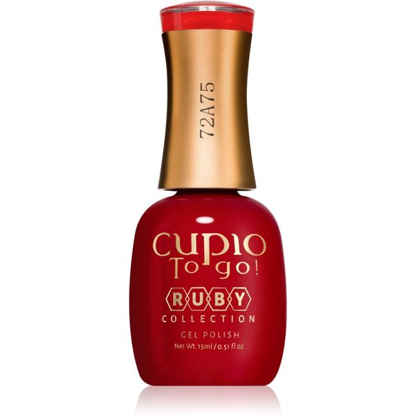Cupio Cupio To Go! Ruby гел лак за нокти с използване на UV/LED лампа цвят Ferrari 15 мл.