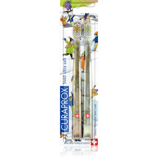 Curaprox Curaprox CS 5460 Snow Edition четки за зъби ултра софт 2 бр.