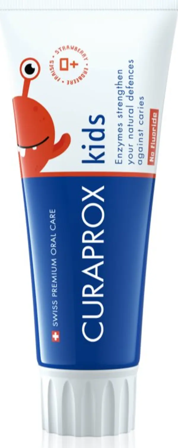 Curaprox Curaprox Kids паста за зъби за деца без флуорид Strawberry 60 мл.