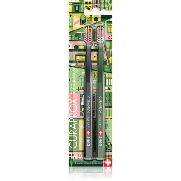 Curaprox Curaprox Limited Edition Recycled edition четки за зъби 5460 Ultra Soft 2 бр.