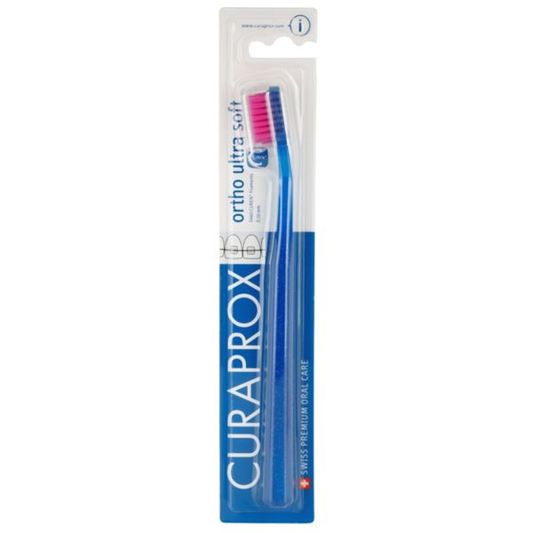 Curaprox Curaprox Ortho Ultra Soft 5460 ортодонска четка за зъби за лица, носещи зъбни брекети 1 бр.