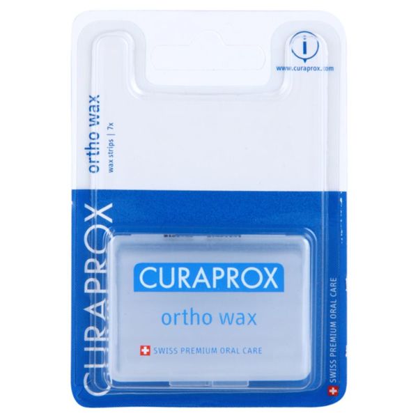 Curaprox Curaprox Ortho Wax ортодонтичен восък за брекети 7 бр.