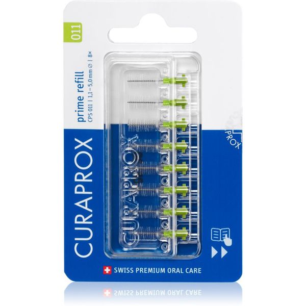 Curaprox Curaprox Prime Refill резервни четки за междузъбно пространство в блистер CPS 011 1,1- 5,0 mm 8 бр.