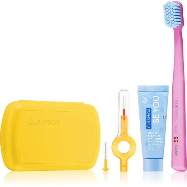 Curaprox Curaprox Travel Set комплект за пътуване за зъби, език и венци
