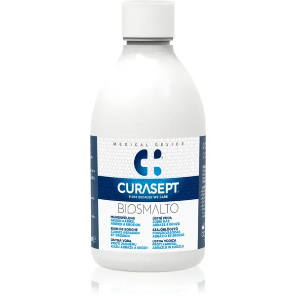 Curasept Curasept Biosmalto Caries Abrasion & Erosion вода за уста за подсилване и възстановяване на зъбния емайл 300 мл.