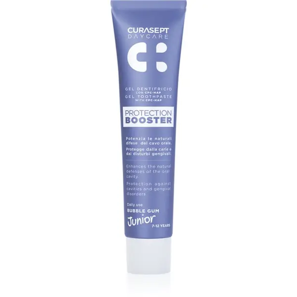 Curasept Curasept Daycare Protection Junior Booster паста за зъби за деца 7-12 years Bubble Gum 50 мл.