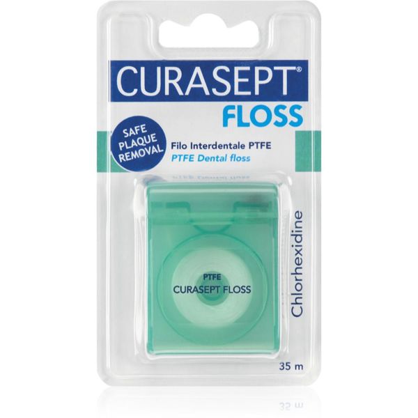 Curasept Curasept Dental Floss PTFE специален конец за зъби с антибактериална добавка 35 м