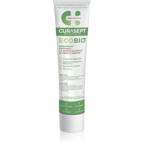 Curasept Curasept EcoBio Dentifricio натурална паста за зъби без флуорид 75 мл.