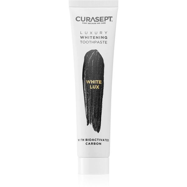 Curasept Curasept White Lux Toothpaste избелваща паста за зъби с активен въглен 75 мл.