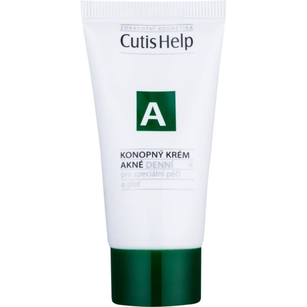 CutisHelp CutisHelp Health Care A - Acne конопен дневен крем за проблемна кожа, акне 30 мл.