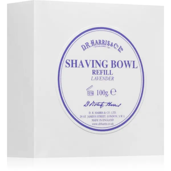 D.R. Harris D.R. Harris Shawing Bowl Refill сапун за бръснене пълнител Lavender 100 гр.