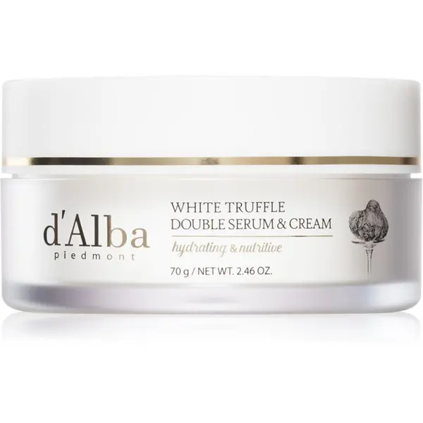 d'Alba d'Alba White Truffle Double Serum & Cream стягащ дневен крем и серум 2 в 1 70 гр.