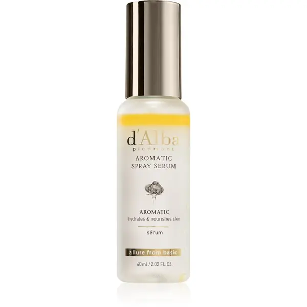 d'Alba d'Alba White Truffle First Aromatic Spray Serum интензивен хидратиращ серум за лице в спрей 60 мл.