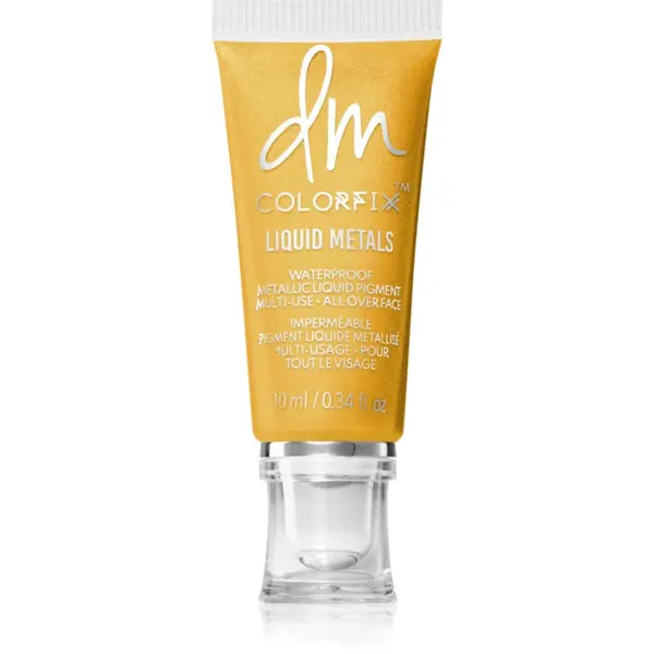 Danessa Myricks Beauty Danessa Myricks Beauty Colorfix Liquid Metals мултифункционален грим за очи, устни и лице цвят 24K 10 мл.