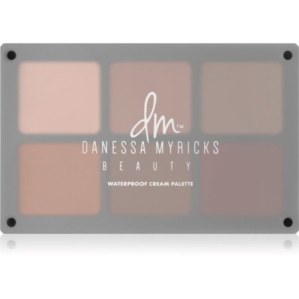 Danessa Myricks Beauty Danessa Myricks Beauty Waterproof Cream Palette мултифункционална палитра водоустойчив цвят Essentials 6x3 гр.