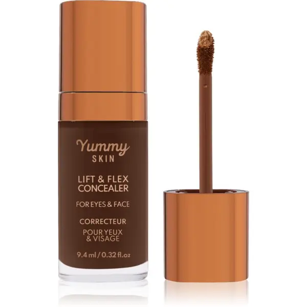 Danessa Myricks Beauty Danessa Myricks Beauty Yummy Skin Lift & Flex Concealer течен коректор с матиращ ефект цвят 20 - Deep with Neutral Undertones 8.4 мл.