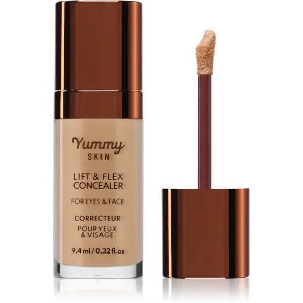 Danessa Myricks Beauty Danessa Myricks Beauty Yummy Skin Lift & Flex Concealer течен коректор с матиращ ефект цвят 8 - Medium With Golden Olive Undertones 8.4 мл.