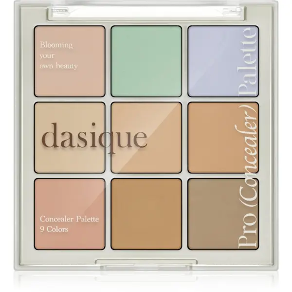 Dasique Dasique Pro Concealer Palette палитра коректори за кожа с несъвършенства цвят 01 Cover 8 гр.