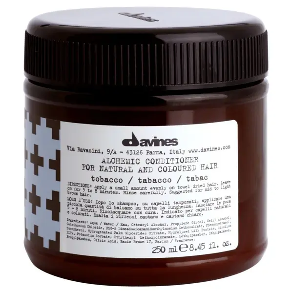 Davines Davines Alchemic Conditioner Tobacco хидратиращ балсам за подчертаване на цвета на косата 250 мл.