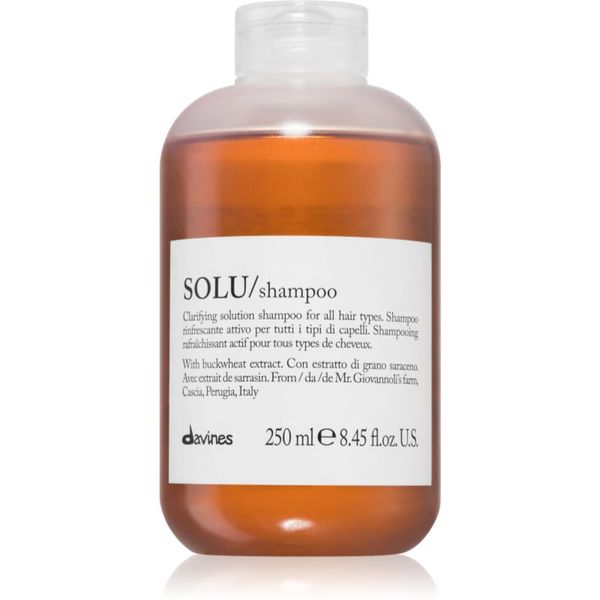 Davines Davines Essential Haircare SOLU Shampoo дълбоко почистващ шампоан с освежаващ ефект 250 мл.