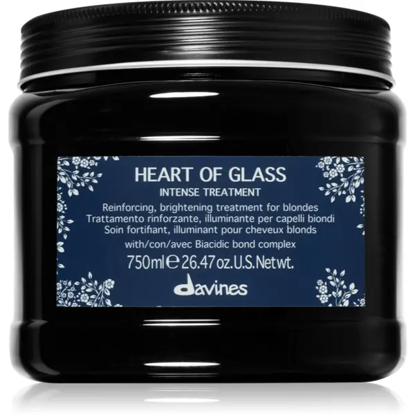 Davines Davines Heart of Glass Intense Treatment Интензивна грижа за руса коса 750 мл.