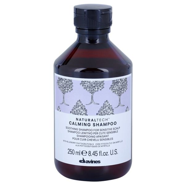 Davines Davines Naturaltech Calming Shampoo успокояващ шампоан за чувствителна кожа на скалпа 250 мл.