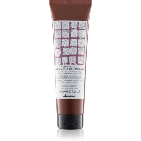 Davines Davines Naturaltech Replumping Conditioner хидратиращ балсам за по-лесно разресване на косата 150 мл.