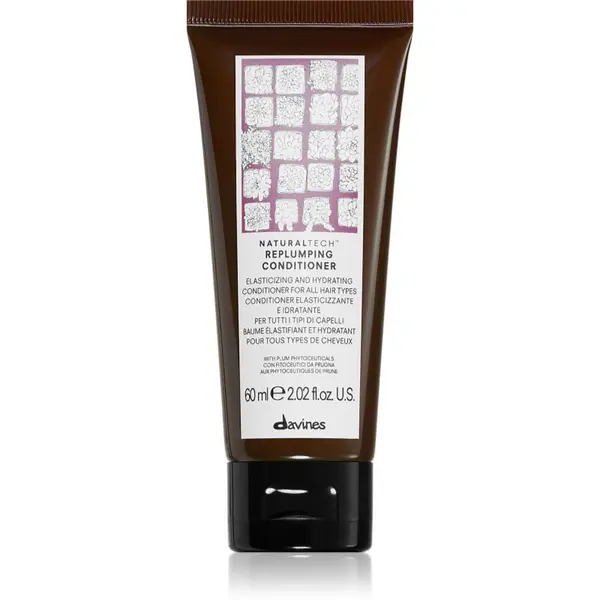 Davines Davines Naturaltech Replumping Conditioner хидратиращ балсам за по-лесно разресване на косата 60 мл.