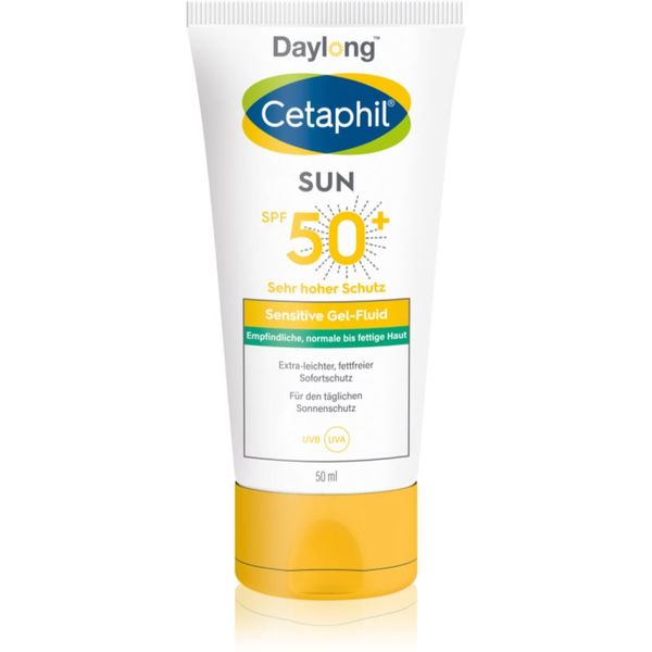 Daylong Daylong Cetaphil SUN Sensitive лек защитен флуид за чувствителна кожа SPF 50+ 50 мл.