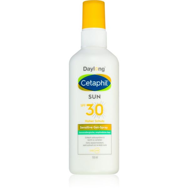 Daylong Daylong Cetaphil SUN Sensitive защитен гел-спрей за мазна чувствителна кожа SPF 30 150 мл.