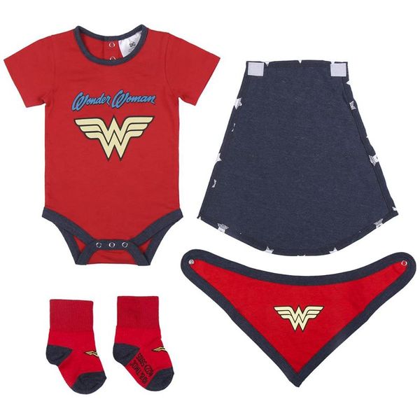 DC Comics DC Comics Wonder Woman подаръчен комплект за бебета 6-12m