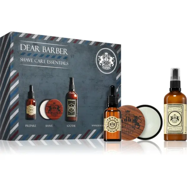 Dear Barber Dear Barber Shave Care Essentials Gift подаръчен комплект за мъже