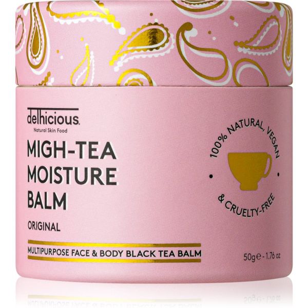 delhicious delhicious MIGH-TEA MOISTURE BALM мултифункционален балсам за много суха и чувствителна кожа 50 гр.