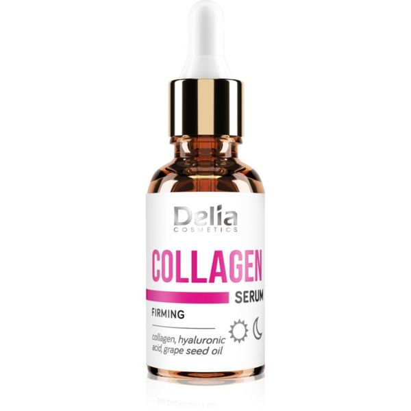 Delia Cosmetics Delia Cosmetics Authentic Beauty Collagen стягащ серум за лице с колаген 30 мл.