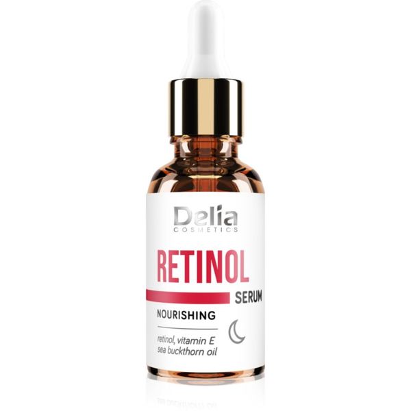 Delia Cosmetics Delia Cosmetics Authentic Beauty Retinol подхранващ нощен серум против бръчки с ретинол 30 мл.