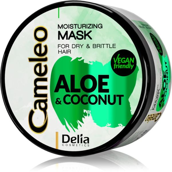 Delia Cosmetics Delia Cosmetics Cameleo Aloe & Coconut хидратираща маска за суха и крехка 200 мл.