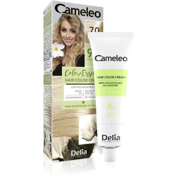 Delia Cosmetics Delia Cosmetics Cameleo Color Essence боя за коса в туба цвят 7.0 Blonde 75 гр.