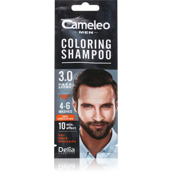 Delia Cosmetics Delia Cosmetics Cameleo Coloring Shampoo тониращ шампоан За коса за мъже 15 мл.