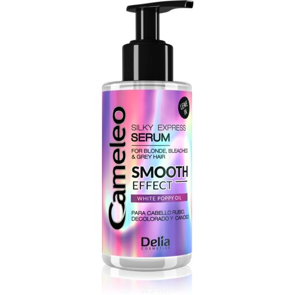 Delia Cosmetics Delia Cosmetics Cameleo Smooth Effect регенериращ серум за руса и сива коса 145 мл.