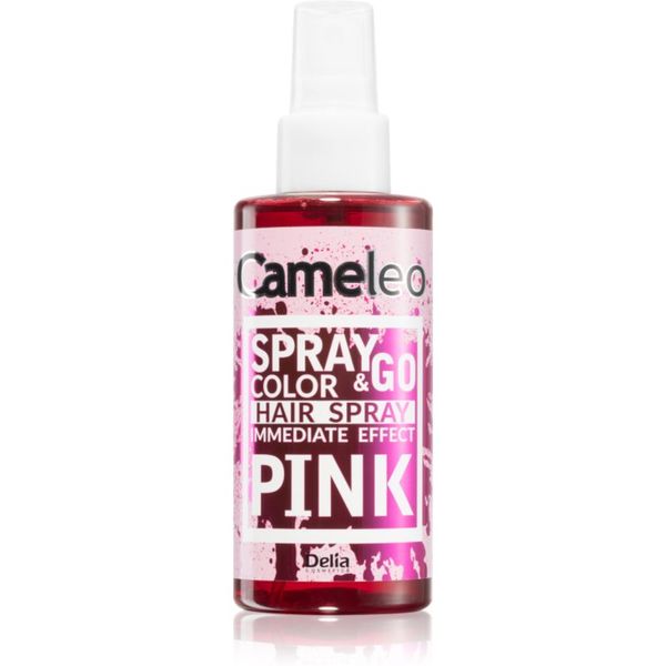 Delia Cosmetics Delia Cosmetics Cameleo Spray & Go спрей боя За коса цвят PINK 150 мл.