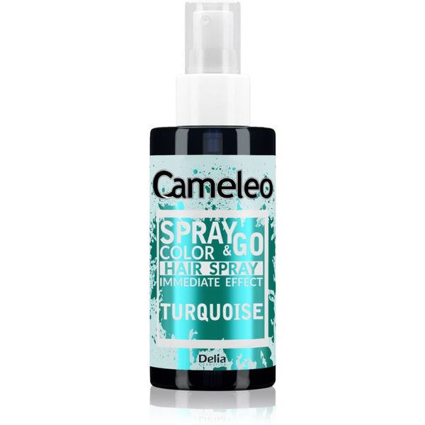 Delia Cosmetics Delia Cosmetics Cameleo Spray & Go тониращ спрей за коса цвят Turquoise 150 мл.