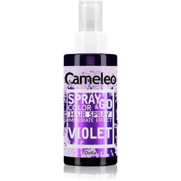 Delia Cosmetics Delia Cosmetics Cameleo Spray & Go тониращ спрей за коса цвят Violet 150 мл.