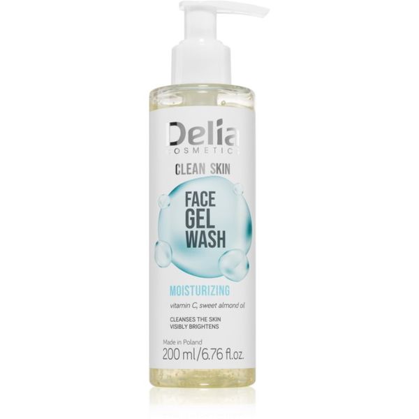Delia Cosmetics Delia Cosmetics Clean Skin овлажняващ почистващ гел за лице 200 мл.