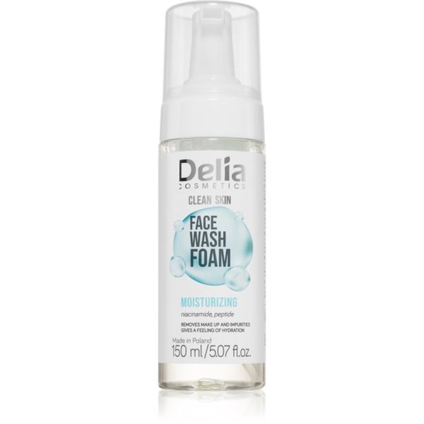 Delia Cosmetics Delia Cosmetics Clean Skin почистваща пяна за лице с хидратиращ ефект 150 мл.