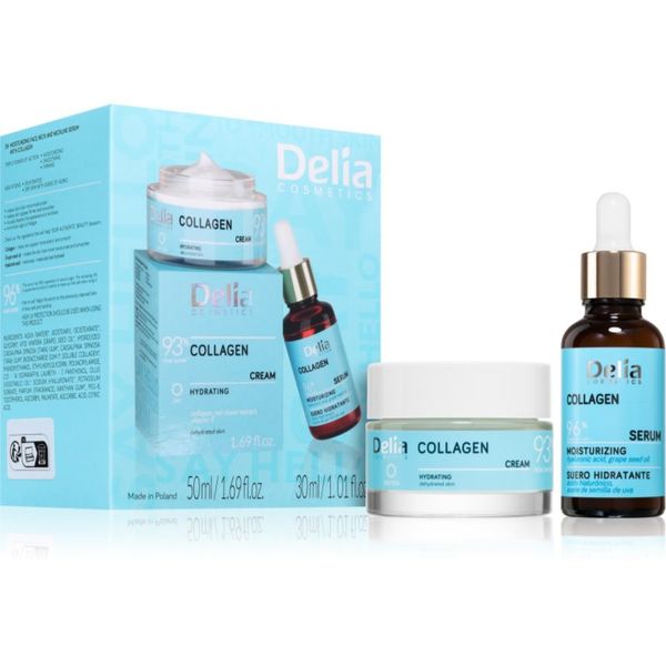 Delia Cosmetics Delia Cosmetics Collagen Set подаръчен комплект за лице, врат и деколкте