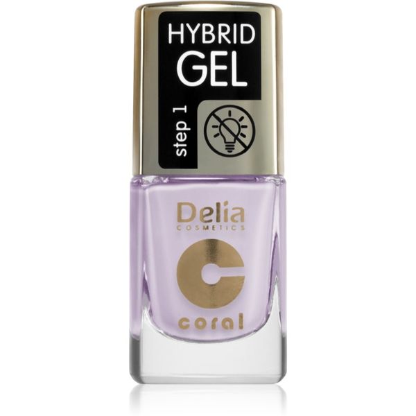 Delia Cosmetics Delia Cosmetics Coral Hybrid Gel гел лак за нокти без използване на UV/LED лампа цвят 115 11 мл.